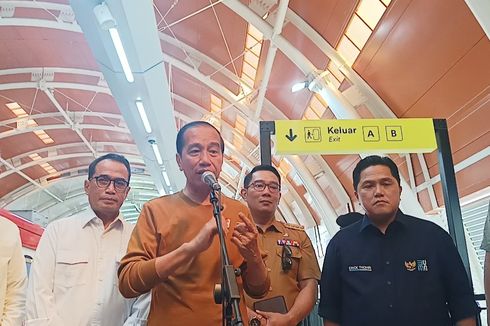 Soal Salah Desain LRT, Jokowi: Dimaklumi, tapi Harus Tetap Diperbaiki