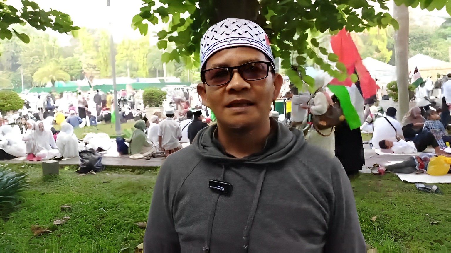 Cerita Asep Berangkat dari Cirebon demi Hadiri Munajat 212 di Monas