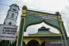 Mengenal Masjid Bengkok di Medan yang Dibangun Tahun 1874