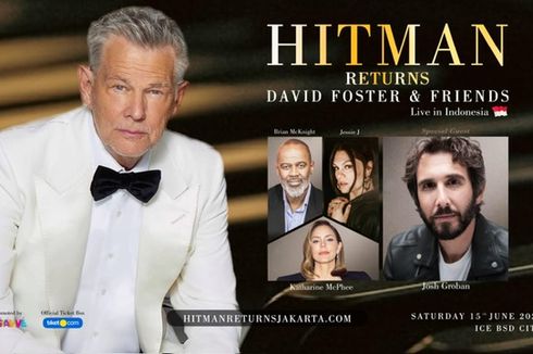 Ajak Jessie J hingga Josh Groban, David Foster Akan Gelar Konser Lagi di Indonesia