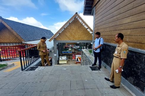 Keluhan Pedagang di Candi Gedongsongo: Usai Revitalisasi, Kios Malah Tergenang Air Saat Hujan