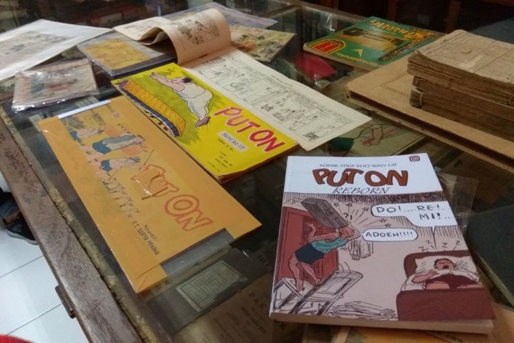 Komik pertama di Indonesia, Put On yang menjadi koleksi Museum Pustaka Peranakan Tionghoa 