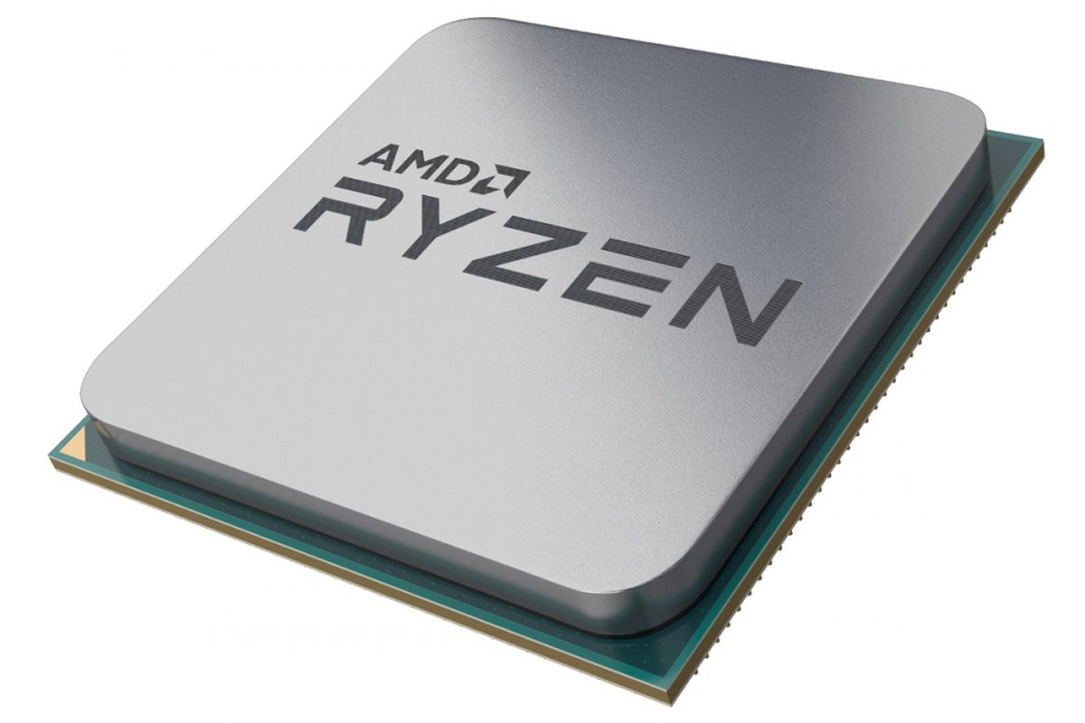 Ilustrasi prosesor AMD Ryzen