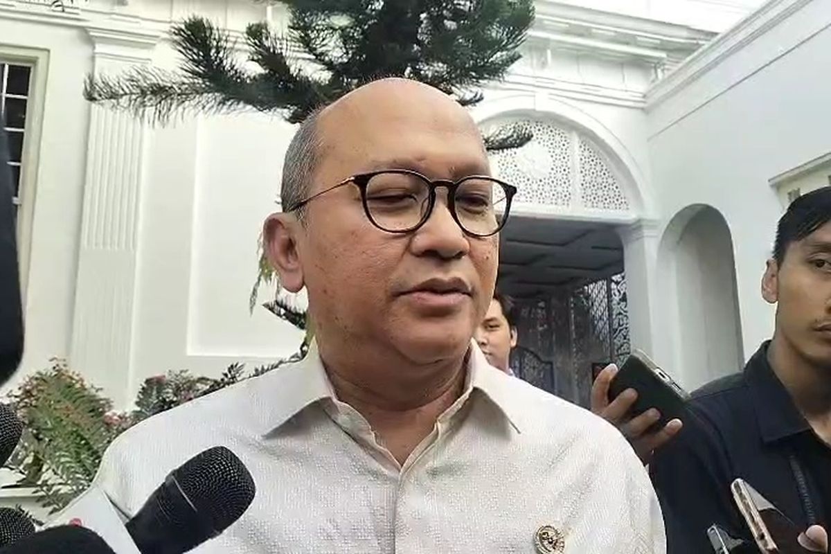 CEO Danantara, Rosan Roeslani di Kompleks Istana, Jakarta, Rabu (30/7/2025).