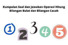 Kumpulan Soal dan Jawaban Operasi Hitung Bilangan Bulat dan Bilangan Cacah