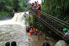 Detik-detik 2 Santri Terseret Air Bah karena Ingin Tolong Teman, 1 Tewas, 1 Hilang