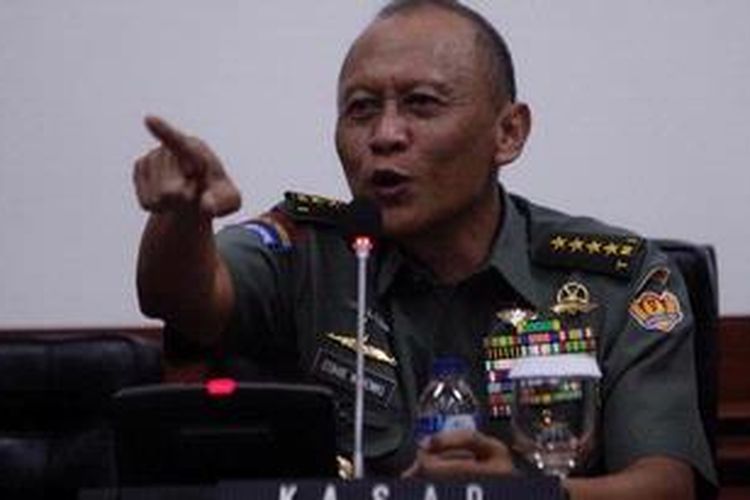 Mantan Kepala Staf TNI Angkatan Darat Jenderal Pramono Edhie Wibowo