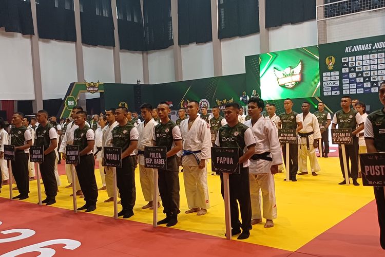 Jenderal Maruli Minta Atlet Judo Junjung Sportivitas di Kasad Cup XVI