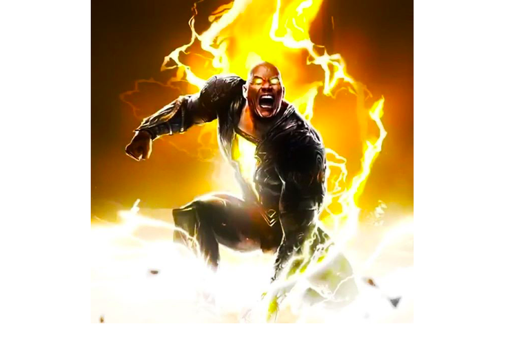 Dwayne Johnson sebagai Black Adam