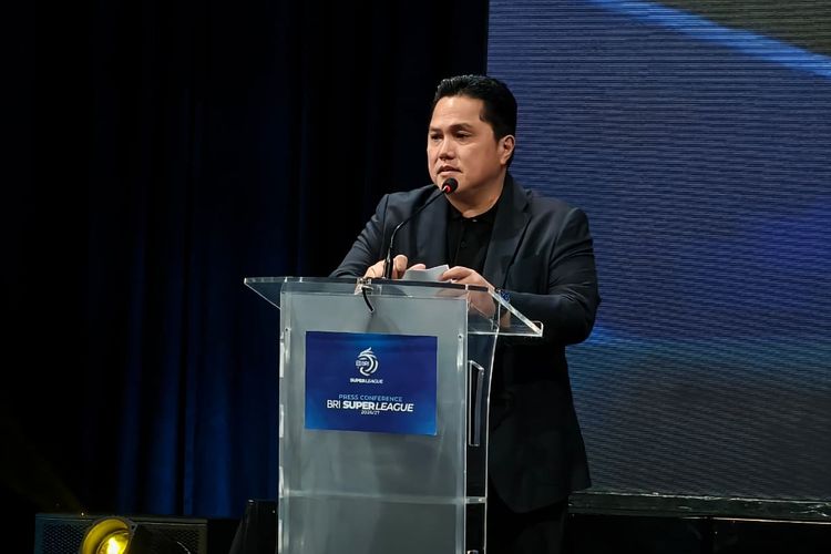 Erick Thohir Puji Peningkatan Kualitas Wasit di Super League