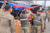 Penertiban PKL di Jalan Raya Bogor Ricuh, Pedagang Acungkan Pisau ke Petugas