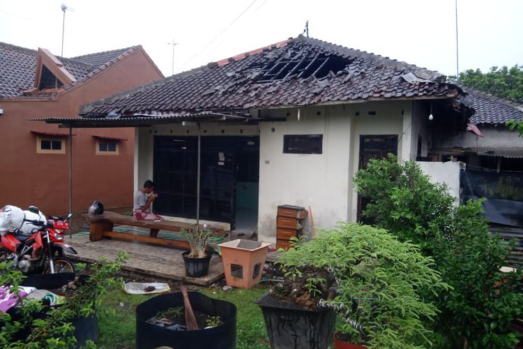 Kondisi rumah warga Banyuwangi usai terbakar 