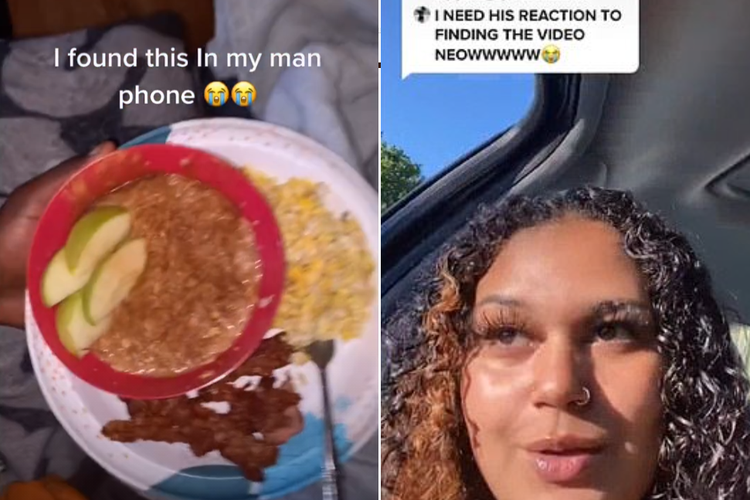 Jakia Rose (20 tahun), dari New York, menggunakan TikTok minggu ini untuk mengunggah rekaman pasangannya yang mengkritik makanan seimbang yang dia buat.