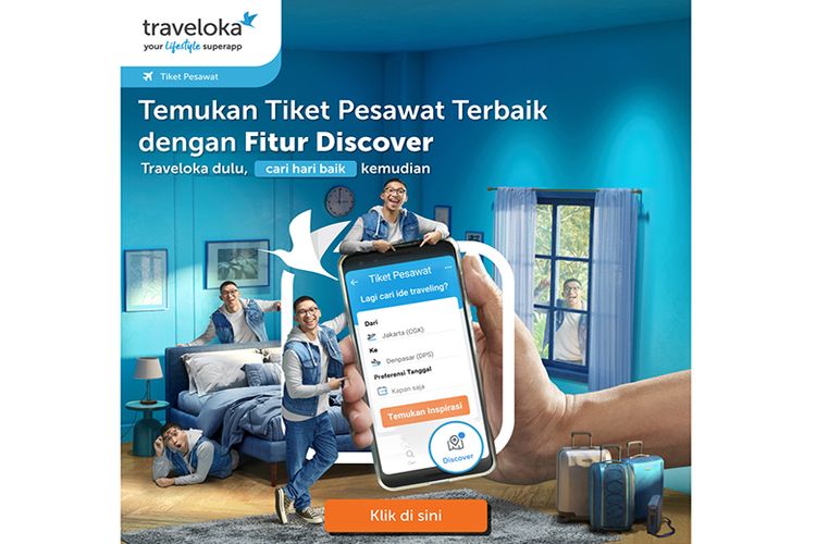 Selain Traveloka tiket kereta api, Traveloka juga menyediakan tiket pesawat. Bagaimana cara pesan tiket kereta api online via Traveloka?