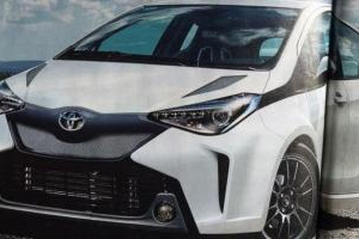 Toyota Yaris buat tampil di WRC 2017