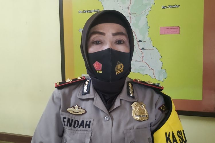 Kapolsek Parungkuda Kompol Endah Sri Wigiarti