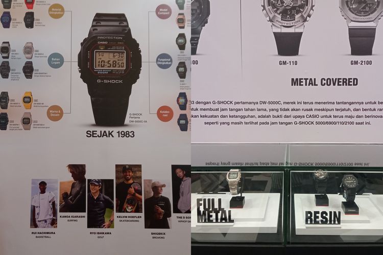 Merayakan hari jadi ke-40 tahun, G-Shock menggelar acara tur pop-up di Main Atrium Mal Central Park, Jakarta, mulai tanggal 11 sampai 22 Oktober 2023.