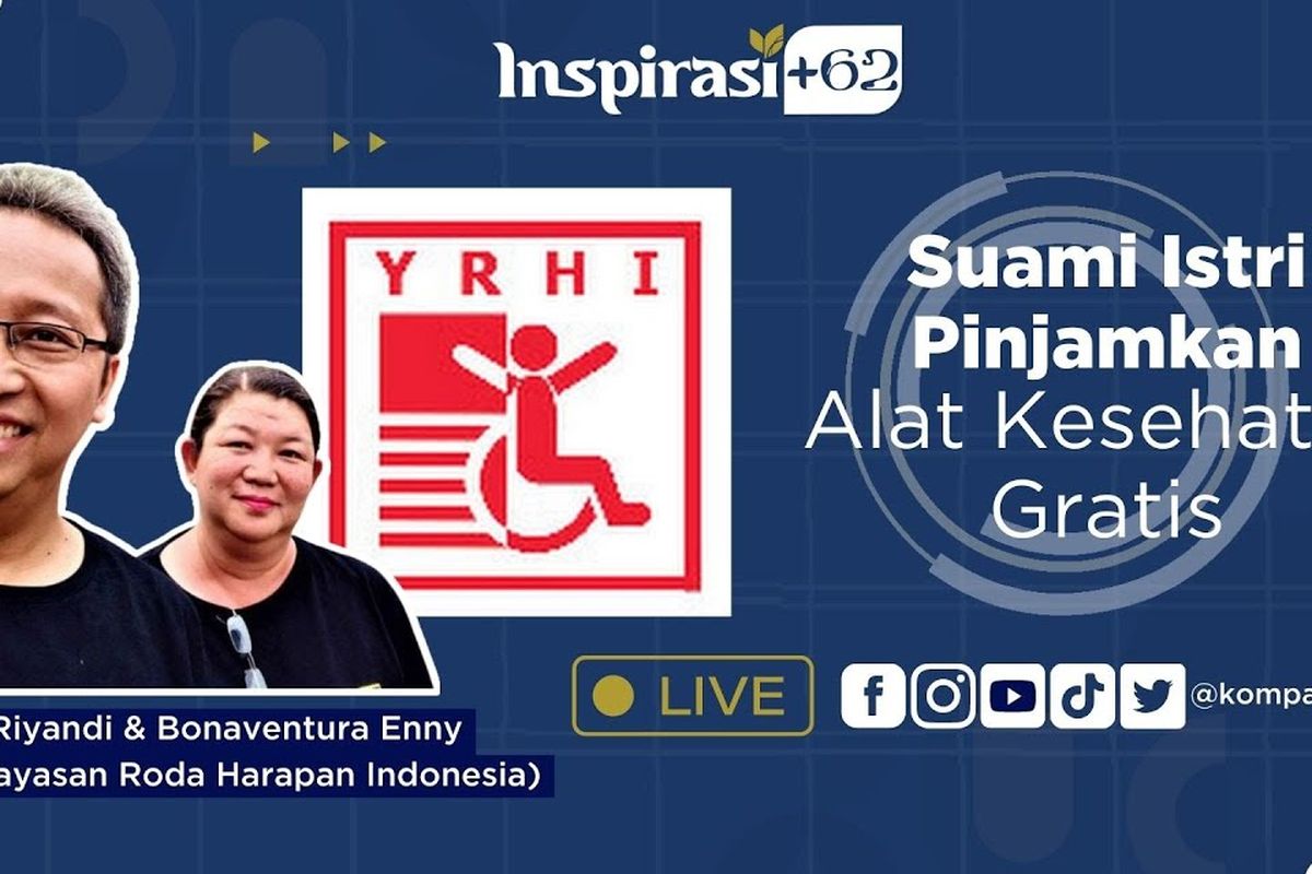 Suami Istri Pinjamkan Alat kesehatan Gratis