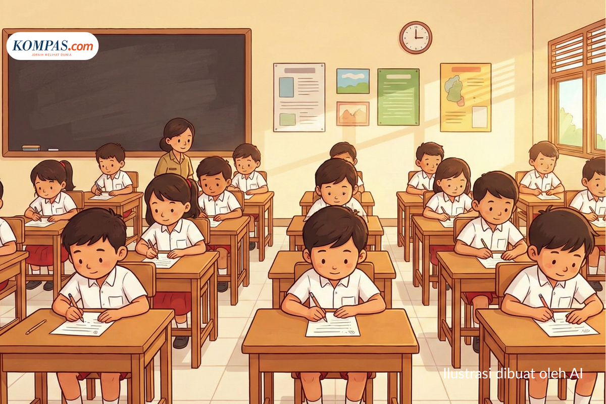 Ilustrasi 27 Contoh Soal TKA Bahasa Indonesia Kelas 6 SD dan Kunci Jawaban, Cocok untuk Persiapan Ujian