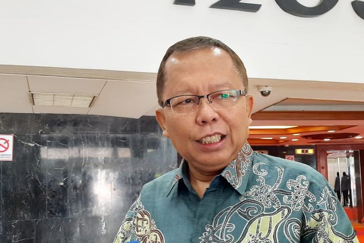 Arsul Sani saat menjabat Sekjen PPP di gedung DPR, Senayan, Jakarta, Selasa (11/2/2020).