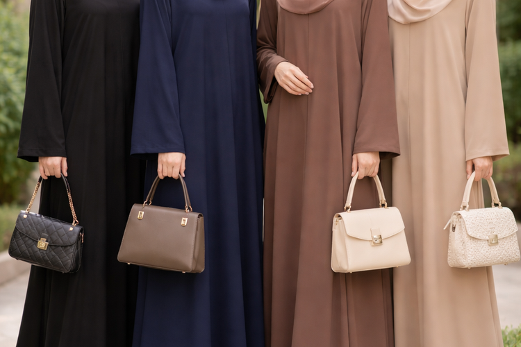 Abaya Klasik Minimalis Tetap Jadi Favorit.