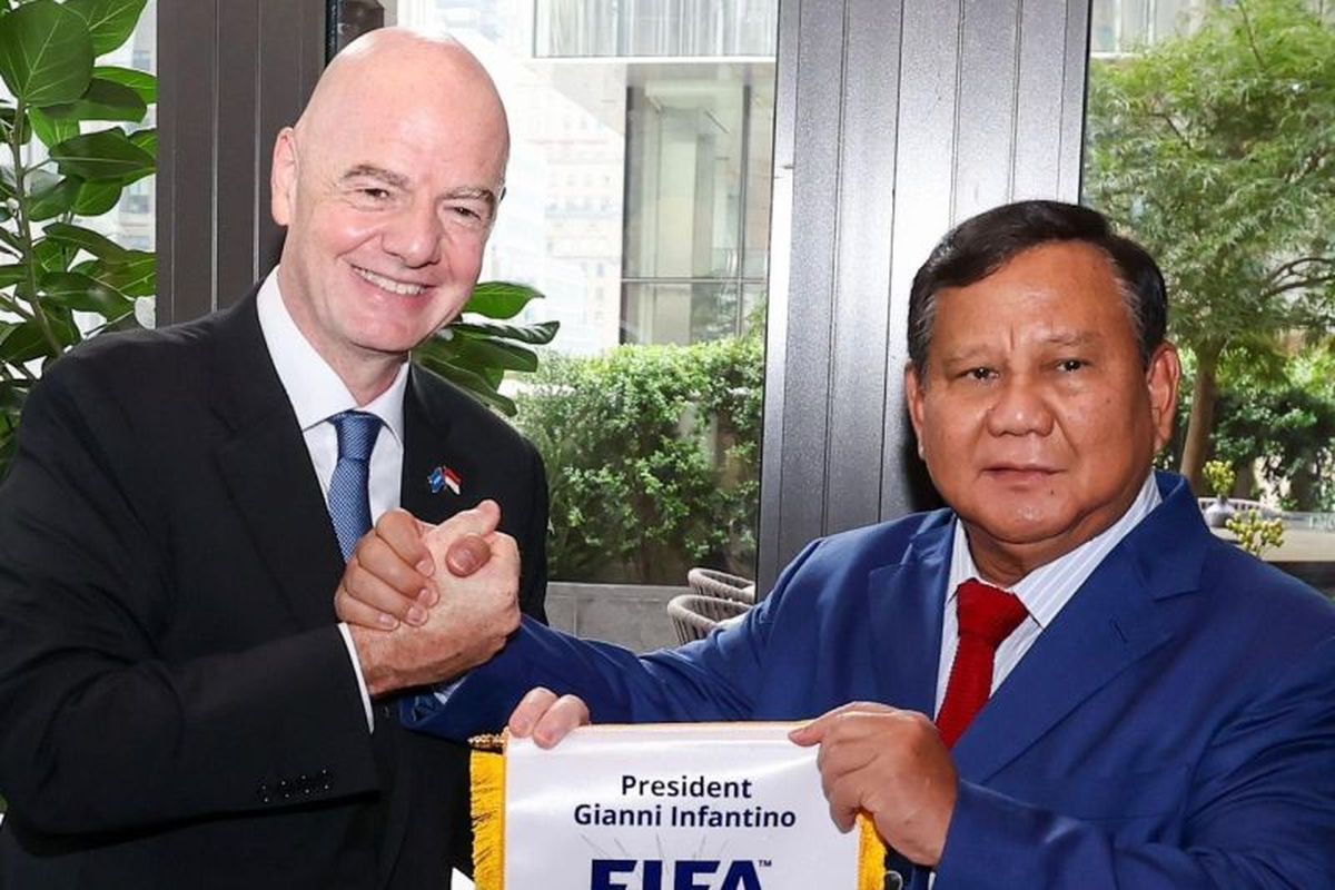 Presiden FIFA Gianni Infantino Puji Kemajuan Sepak Bola Indonesia