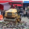 Ribuan Minuman Keras dan Obat Terlarang Dimusnahkan Polres Metro Tangerang Kota