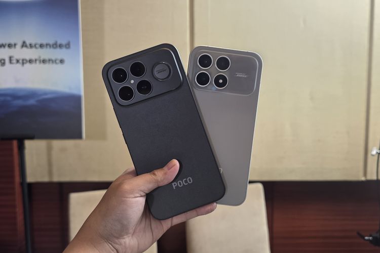 Poco F8 Pro (kanan) warna Titanium Silver dan Poco F8 Ultra (kiri) warna Black resmi hadir di Indonesia dengan desain serupa, namun membawa karakter dan pengalaman penggunaan yang berbeda.