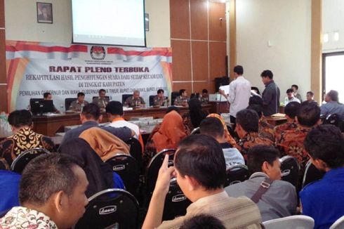 Pleno KPU, Mundjidah-Sumrambah Unggul di Pilkada Jombang