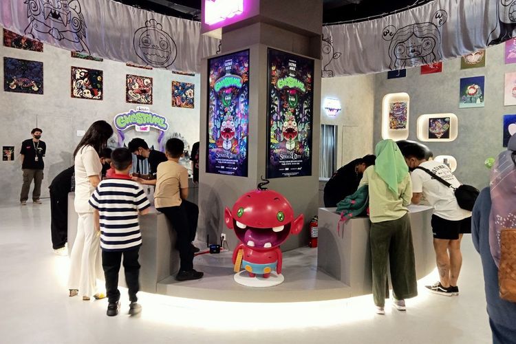 Pameran Ghostival di Senayan City.