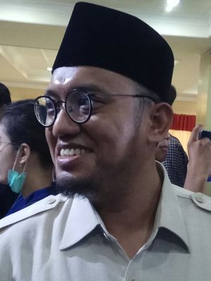 Ketua Umum Pimpinan Pusat Pemuda Muhammadiyah, Dahnil Anzar Simanjuntak Ketika Ditemui di kantor PP Muhammadiyah, Jakarta, Selasa (5/9/2017). 