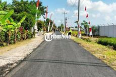 Efek Kunjungan Jokowi ke Sragen, Jalan Desa Rusak Puluhan Tahun Langsung Mulus