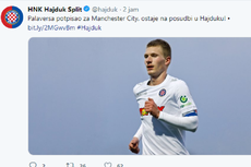 Kabar Transfer, Manchester City Beli Pemain Muda Kroasia