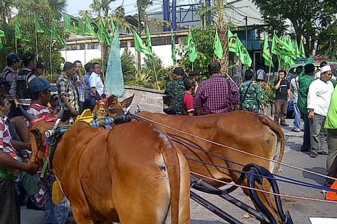 Pintu Masuk Muktamar PPP Surabaya Diblokade Massa Suryadharma Ali