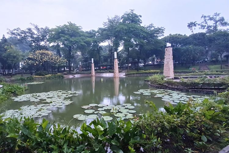 Taman Ayodia, Jakarta Selatan,  salah satu wisata gratis dekat GBK. 
