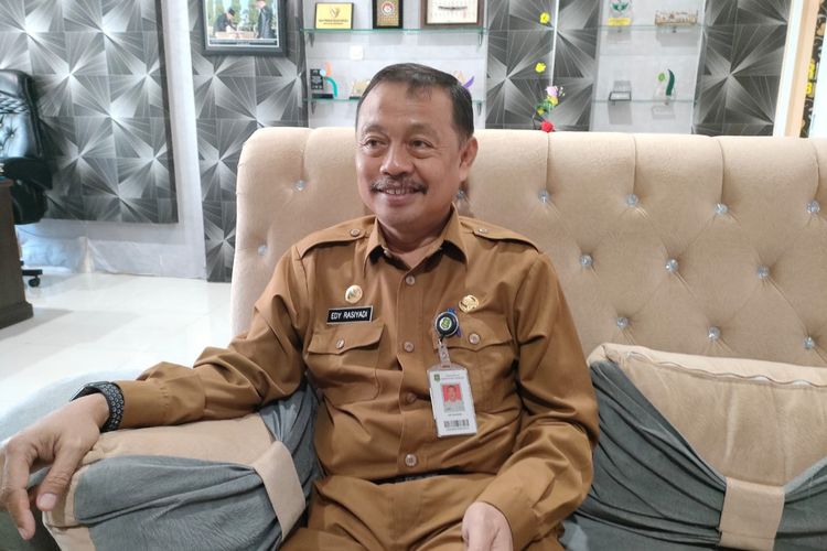 Sekretaris Daerah Kabupaten (Sekdakab) Sumenep, Edy Rasiyadi, Rabu (15/5/2024). 