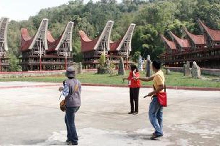 Museum Ne’ Gandeng, salah satu obyek wisata di Kabupaten Toraja Utara, Sulawesi Selatan. Gambar diambil Senin (17/11/2014).