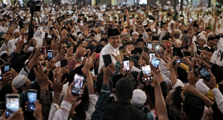 Listrik Gedung Tempat Kampanye Mati, Anies: Kenapa Ya Kira-kira?