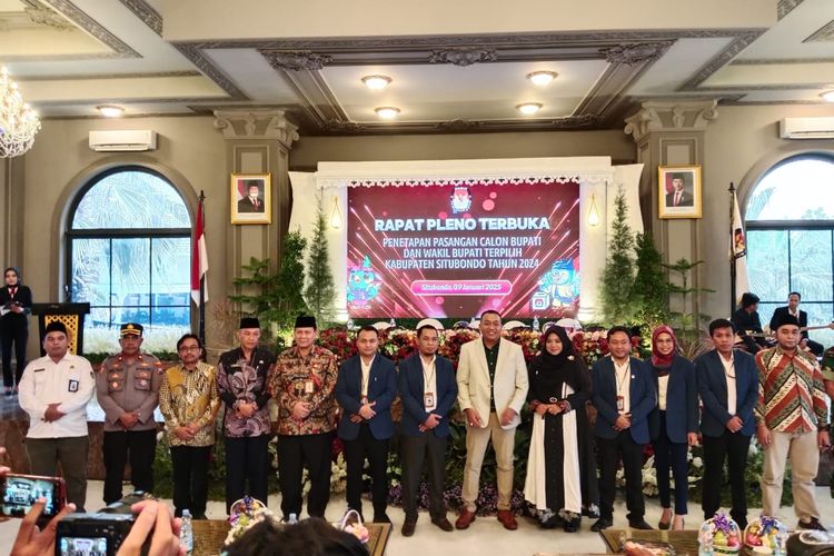 Petahana Absen, Penetapan Bupati dan Wabup Terpilih Situbondo Tetap Jalan