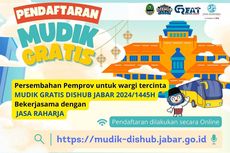 Pendaftaran Mudik Gratis Dishub Jabar 2024: Link, Cara Daftar, dan Rute