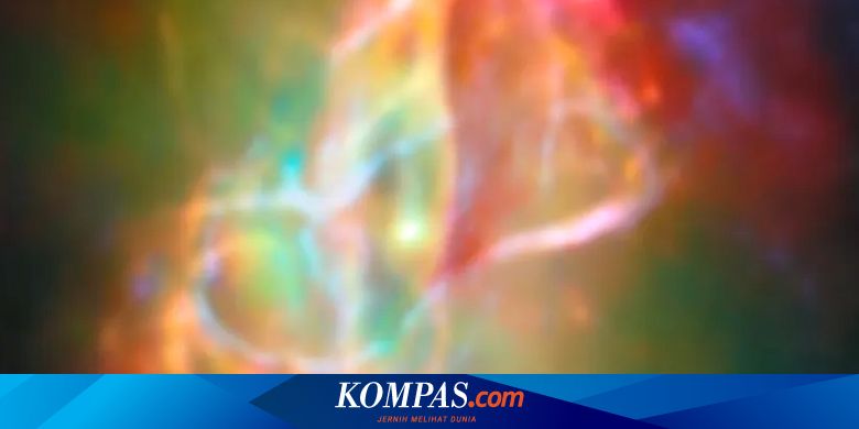 星雲蝶、地球の起源の指示を保持している美しさ