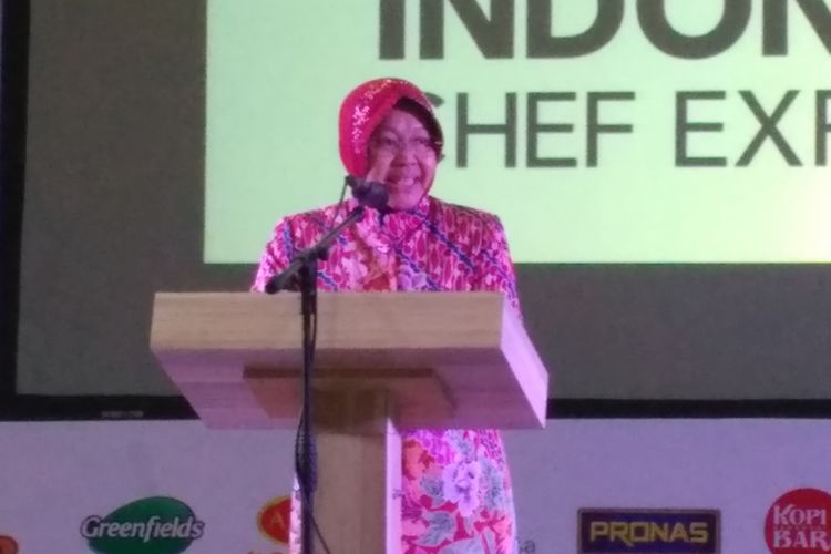 Wali kota Surabaya Tri Rismaharini
