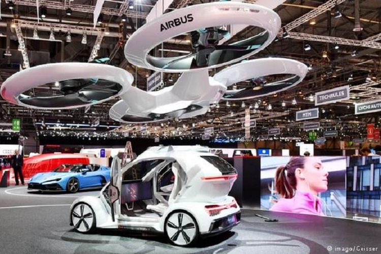Taksi terbang Pop Up Next yang dikembangkan Audi dan Airbus