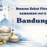 Besaran Zakat Fitrah 2026 di Kota Bandung dalam Bentuk Uang dan Beras
