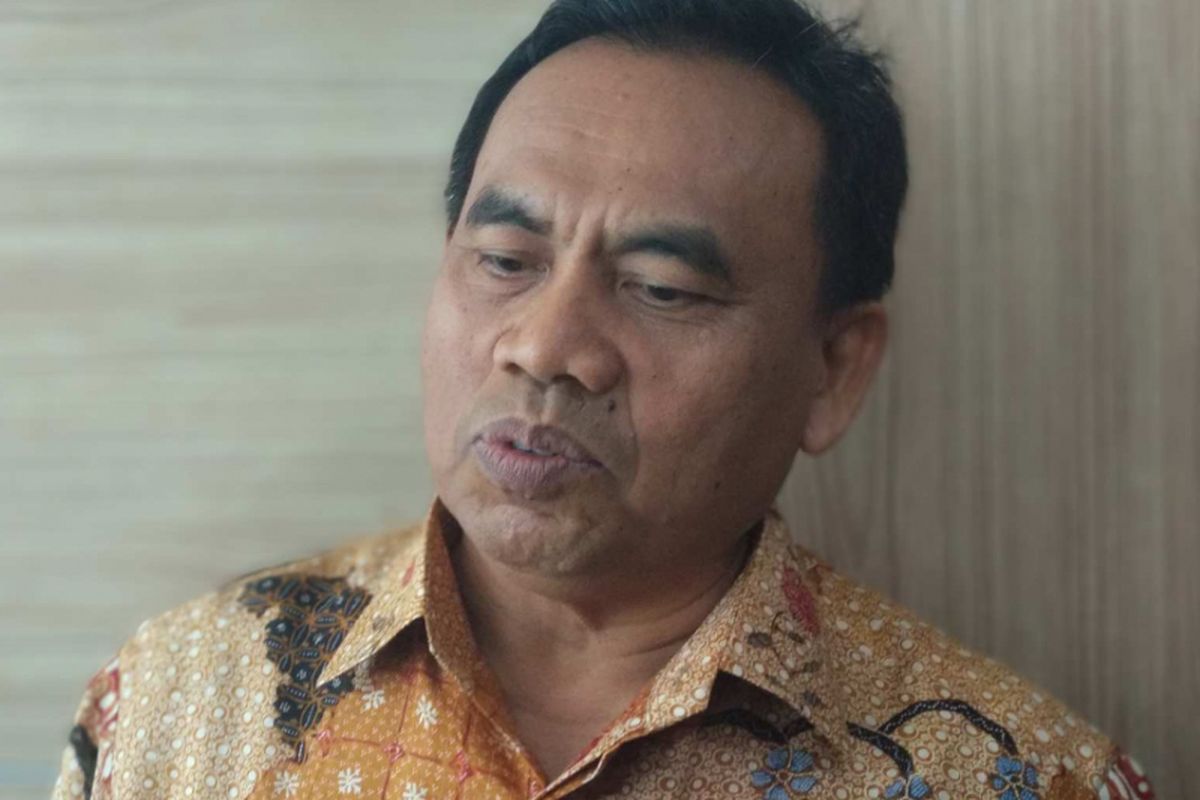 Sekretaris Daerah DKI Jakarta Saefullah di Balai Kota DKI Jakarta, Kamis (22/2/2018).