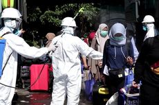 Usai Piknik dari Bali, Ratusan Murid dan Guru SMA di Temanggung Disemprot Disinfektan