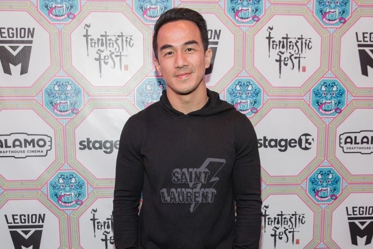 Aktor laga asal Indonesia Joe Taslim menghadiri pemutaran perdana film produksi Netflix Films, The Night Comes for Us, di Fantastic Fest yang digelar Alamo Drafthouse, Austin, Texas, pada 23 September 2018. 