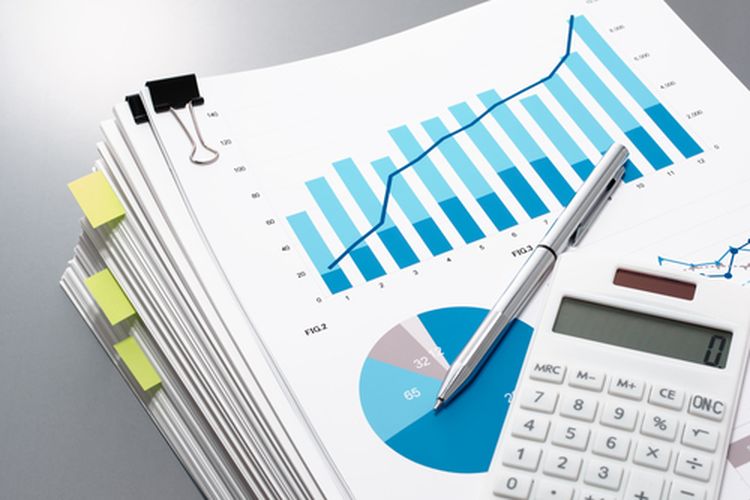 Ilustrasi laporan keuangan.