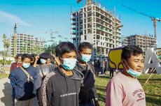 Ribuan Pekerja Konstruksi IKN Mudik Bareng, 1.258 Orang Pakai Hercules