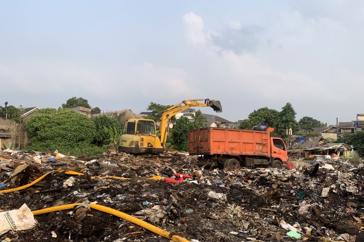 TPS Liar yang Terbakar di Kramat Jati Jaktim Akan Dijadikan Waduk